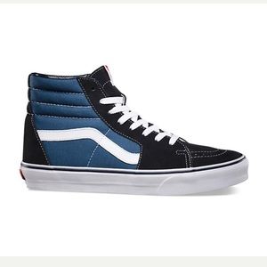 NWT VANS Navy/White Sk8-HI